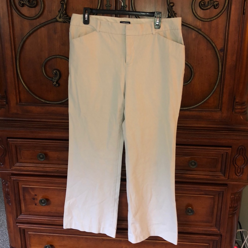 Gap stretch tan slacks in size 12A.